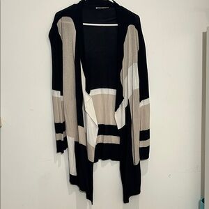 Cleo Black and Cream Cardigan